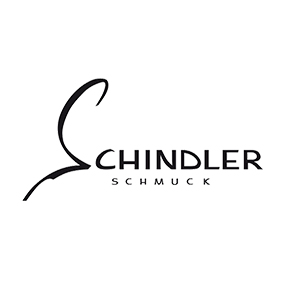 Logo von Schindler Schmuck in schwarzer Schrift auf weißem Hintergrund.